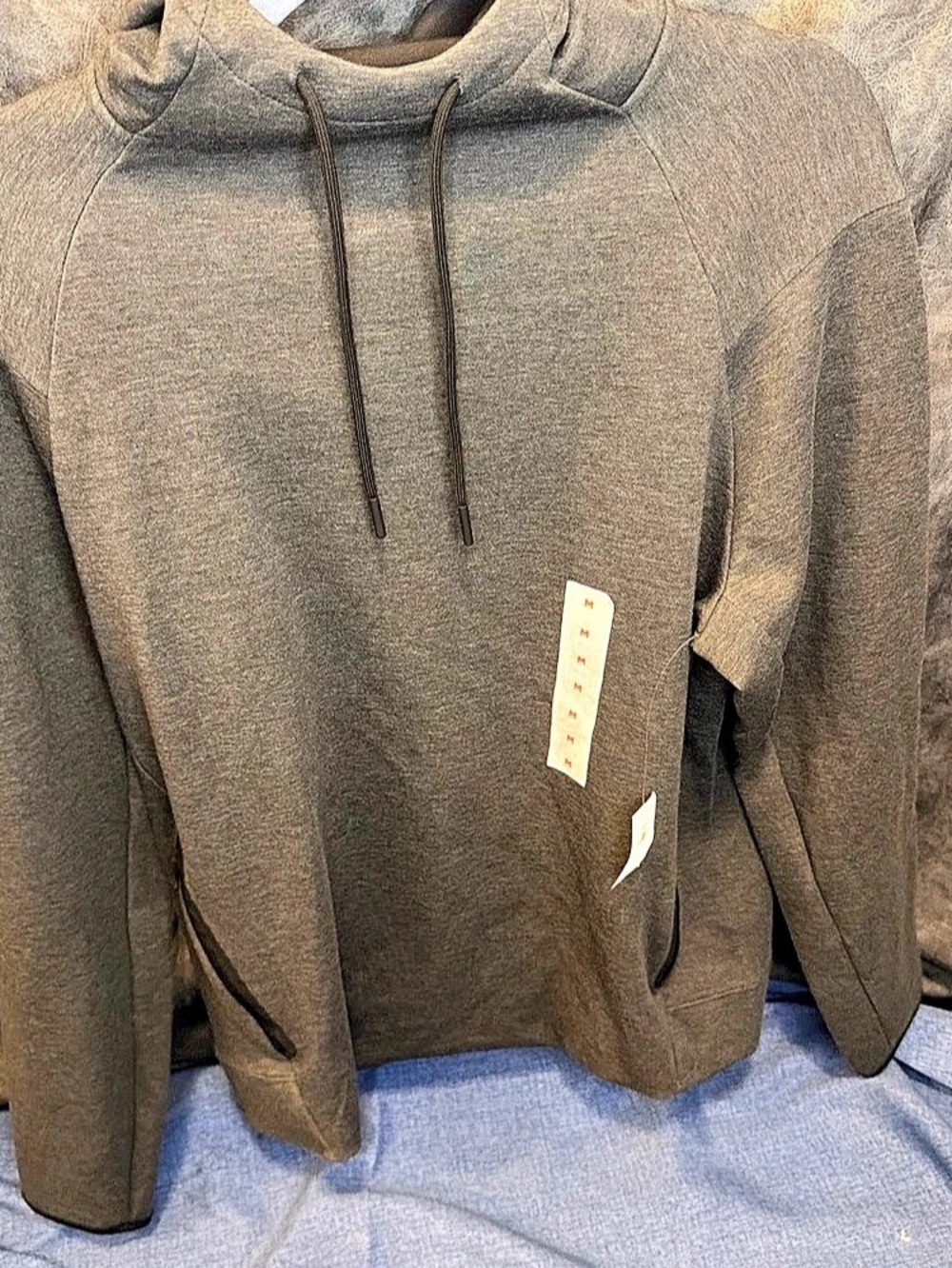 Old Navy Dynamic Fleece Pullover Hoodie Men's Gray